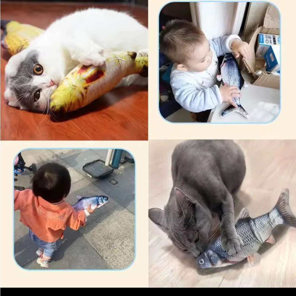 Interactive Fish Cat Toy
